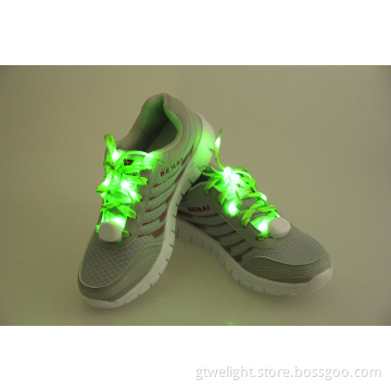 LED Nylon Shoelace Lights Flat Belt Ribbon for Bracelet Dog Collar